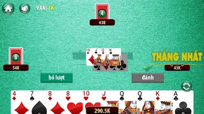 Mẹo chơi game đánh bài tiến lên miền Bắc đếm lá "thần thánh"