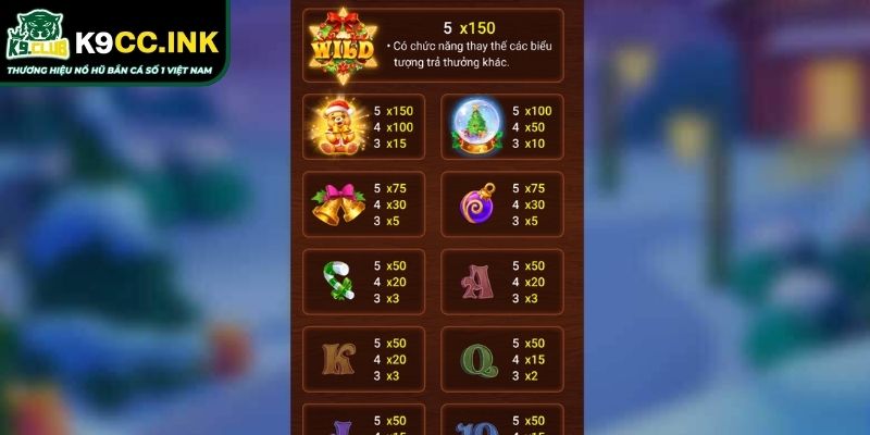 Đại Tiệc Bánh Gừng K9CC – Không Khí Giáng Sinh Mỗi Vòng Quay 2 Vòng quay miễn phí