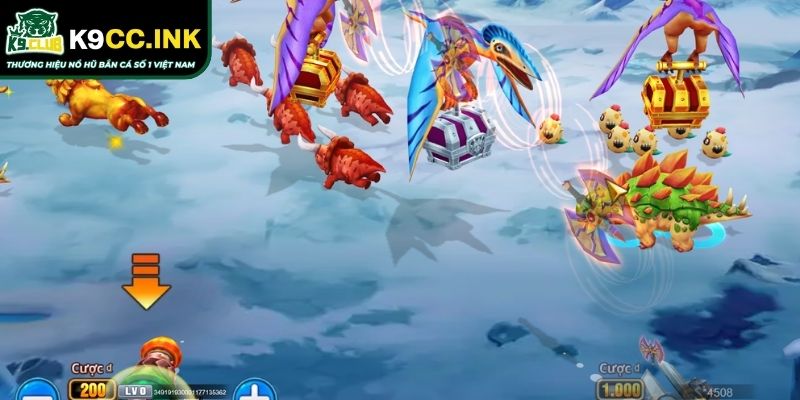 Dinosaur Tycoon II K9CC Chiến Thuật Bắn Boss Jackpot X1500 3 Nghệ thuật săn boss trong Dinosaur Tycoon II K9CC