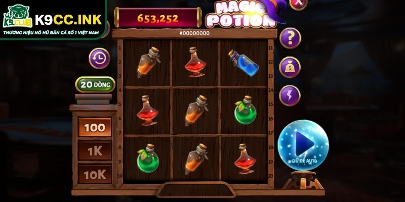 Sức hấp dẫn kỳ bí của trò chơi Lọ Nước Thần K9CC